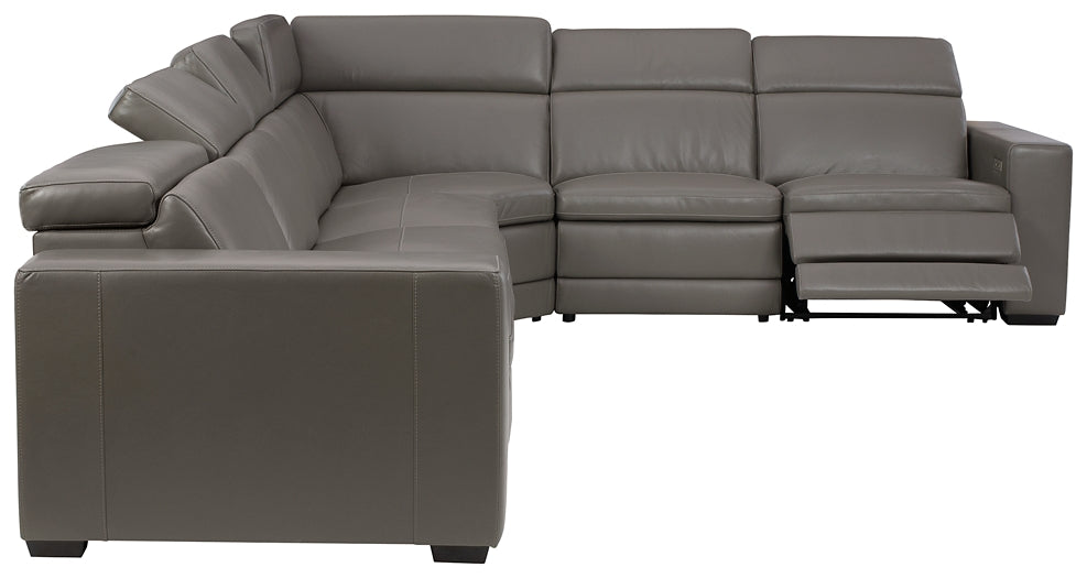 Texline 7-Piece Power Reclining Sectional