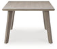 Cliff Trails RECT Dining Table w/UMB OPT